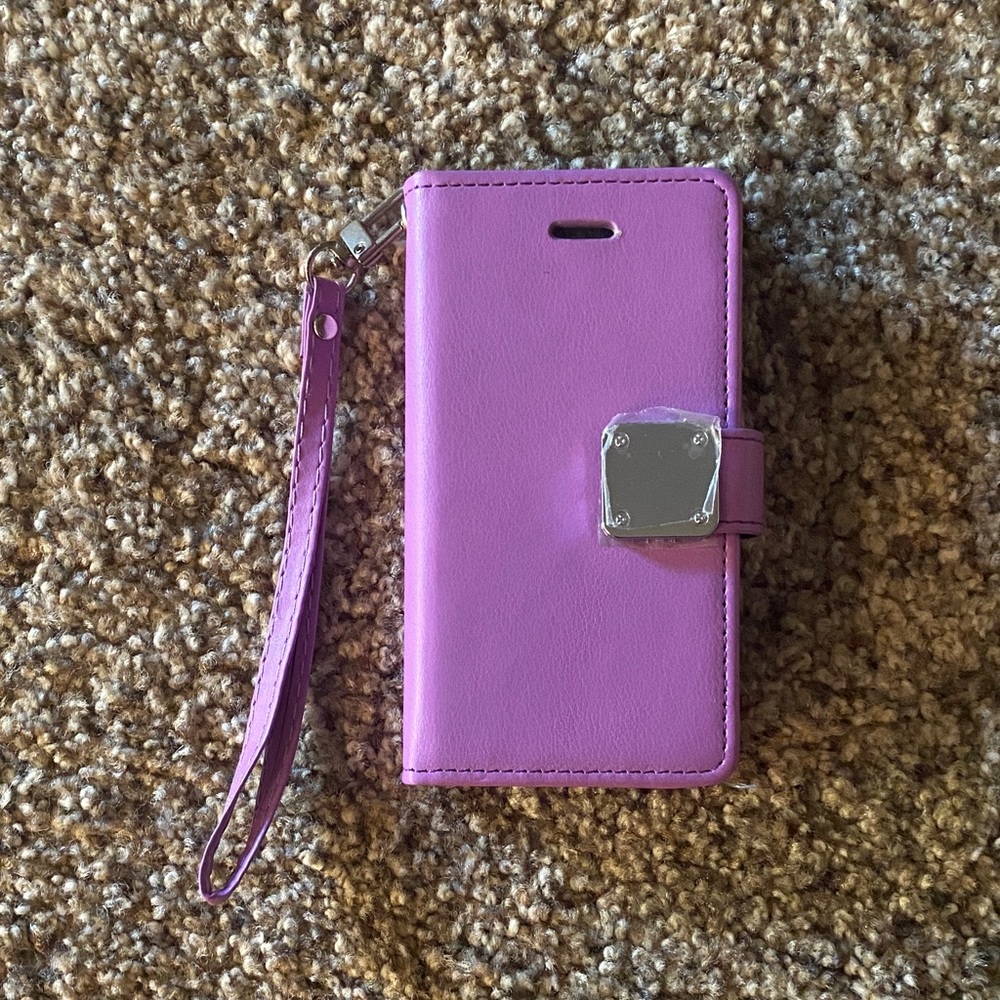 Purple Phone Wallet Case